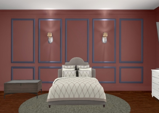 Cozy room Design Rendering