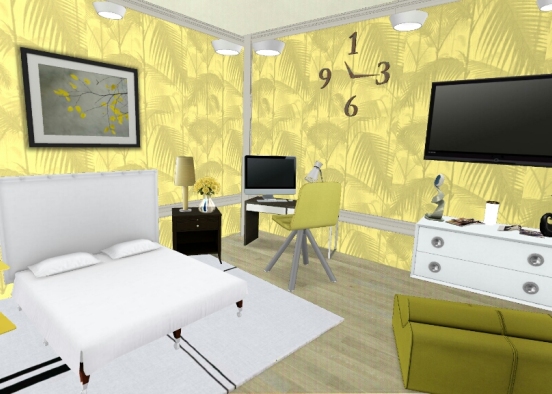 Sister's dream bedroom Design Rendering
