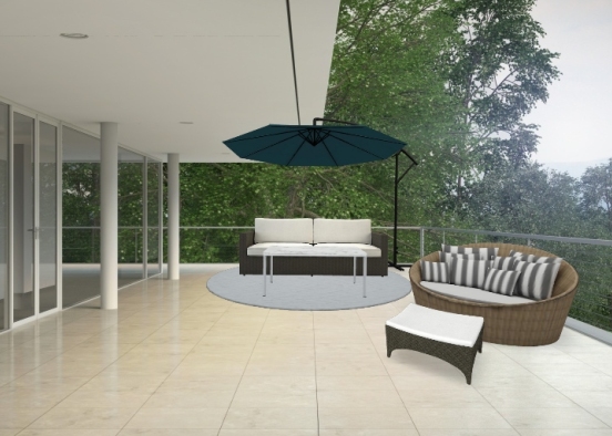 Lazy outdoors  Design Rendering