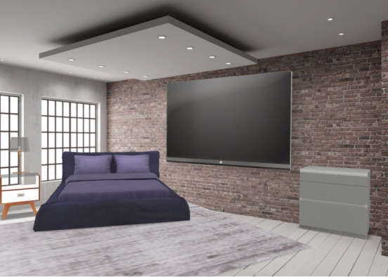 bedroom 💙 Design Rendering