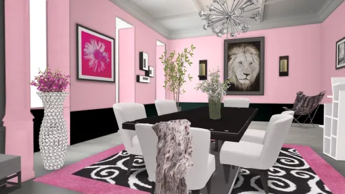 Dining in Pink