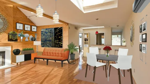 Boho Designed Dining Room