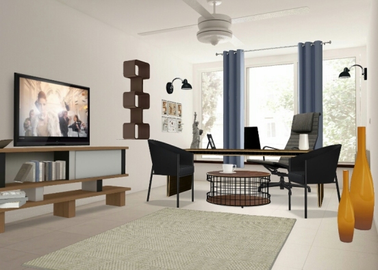 office style Design Rendering