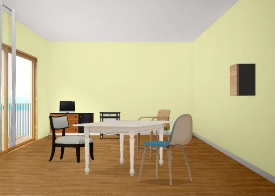 My first Room Design Rendering
