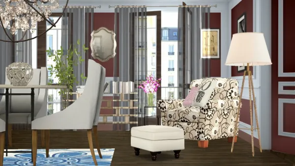 Professional interior design created with Homestyler 3D design software