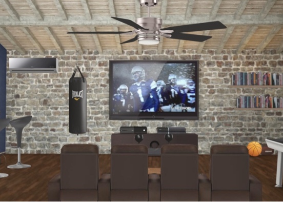 Go in your mancave and leave us alone  Design Rendering