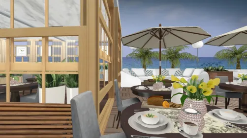 Outdoor restaurant