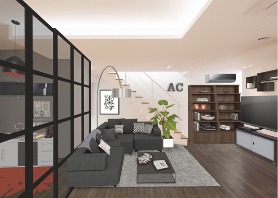 Cozy Living Design Rendering
