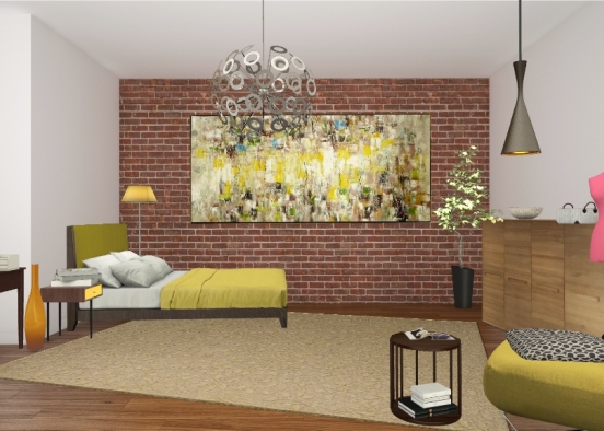Chambre laide Design Rendering