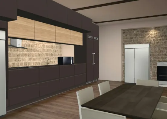 # Kitchen  Design Rendering