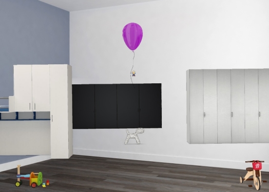 Kids bedroom design1 Design Rendering