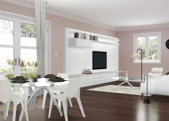 Salon coucouning Design Rendering