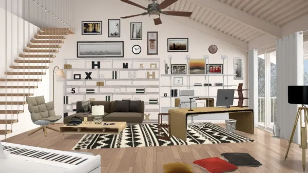 Professional interior design created with Homestyler 3D design software