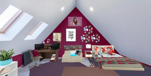My sister's dream bedroom