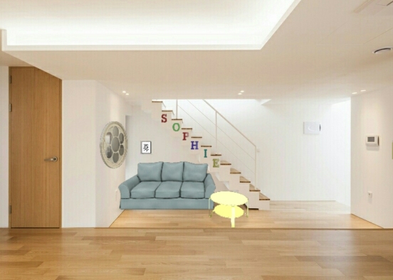 My living room Design Rendering