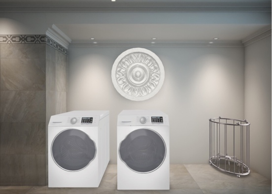 Laundry room Design Rendering