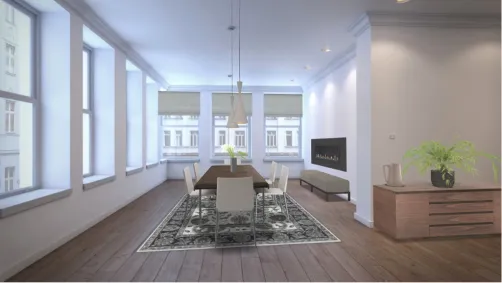 Luxurious dining room!