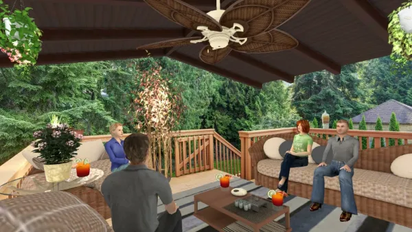 Professional interior design created with Homestyler 3D design software