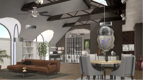 luxury studio room