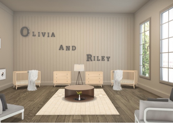 Olivia and Riley  Design Rendering
