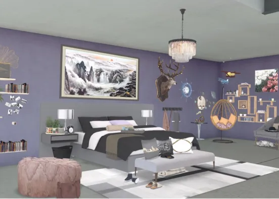 Violeta Bedroom Design Rendering