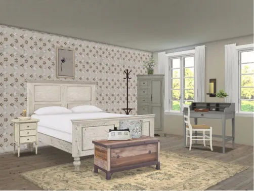 Green gables bedroom