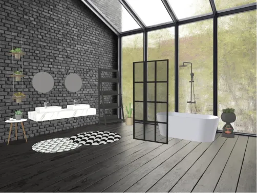 baño minimalistas 
