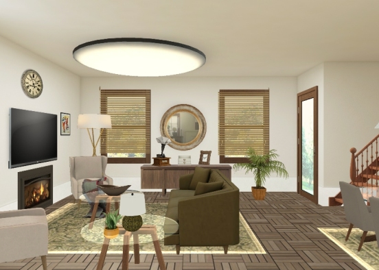 Oturma odası Design Rendering