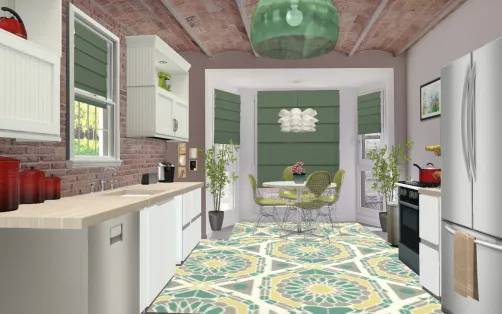 Small apartment kitchen......