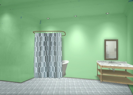 ванная комната Design Rendering