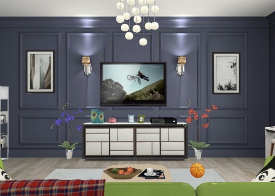 Best living room  Design Rendering