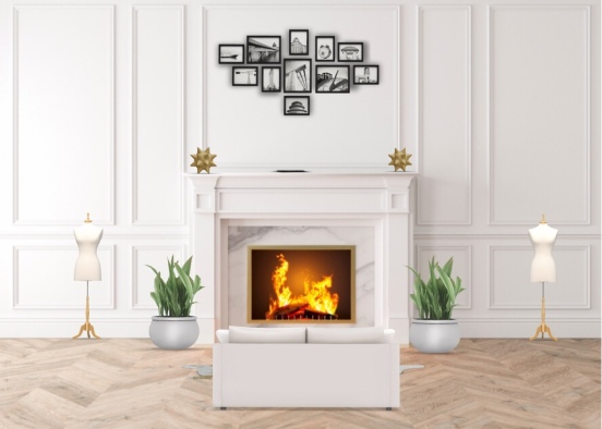 white flames 🔥  Design Rendering