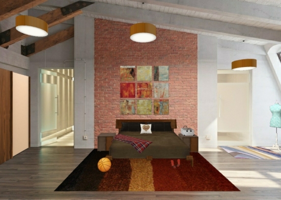 Like this for an apartment? Design Rendering