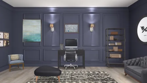 Cozy home office