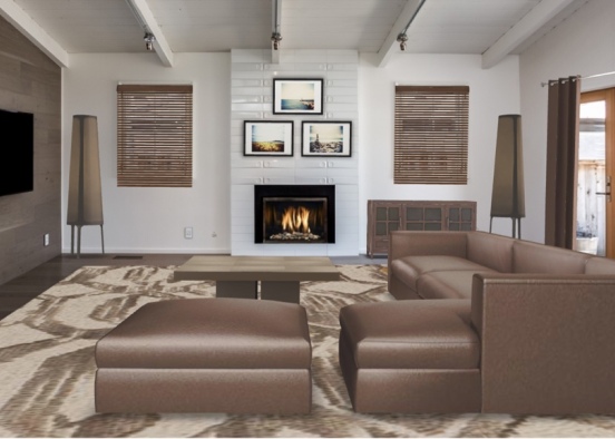 lounge Design Rendering