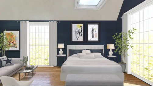 pretty bedroom 