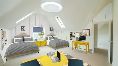 Boy's Chilling Room