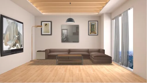 My first living room design