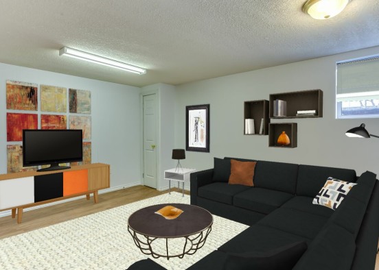 1436 18A street living room Design Rendering