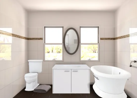 my bathroom Design Rendering