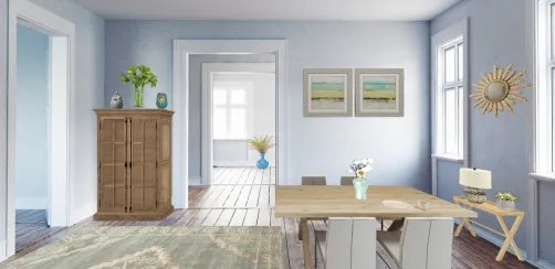 Casual dining room