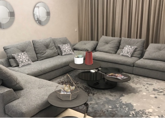 living-room  Design Rendering