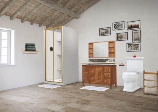 Best bathroom (farmhouse) Design Rendering