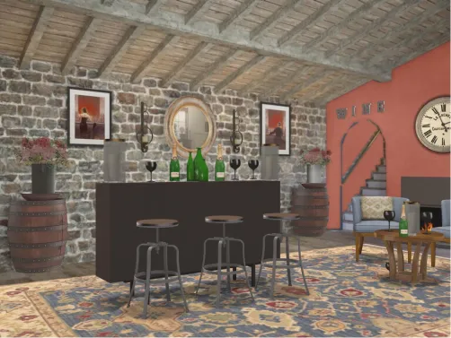 wine tasting room
