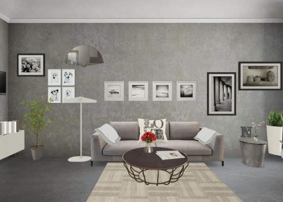 Living  room  Design Rendering