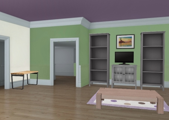 Living room? Design Rendering