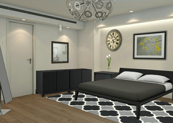 Dec.bedroom Design Rendering