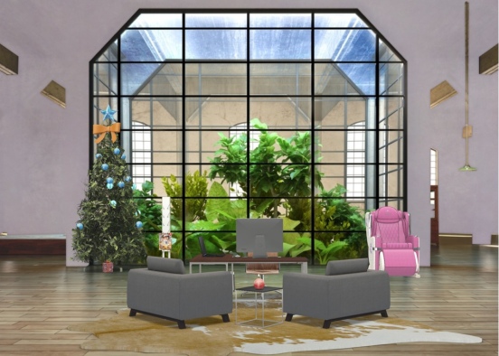 office for interview  Design Rendering