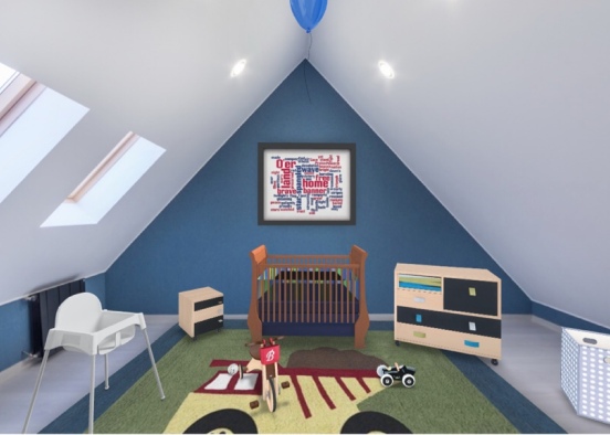 Baby Loft  Design Rendering
