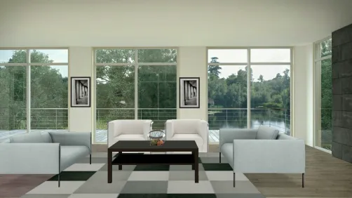Simple Modern Living Room